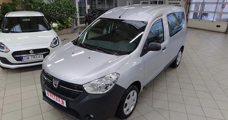 Dacia Dokker cena 46900 przebieg: 92000, rok produkcji 2018 z Opalenica małe 277